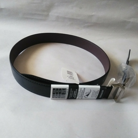 GEORGE MEN'S REVERSIBLE LEATHER BELT - Picture 8 of 8